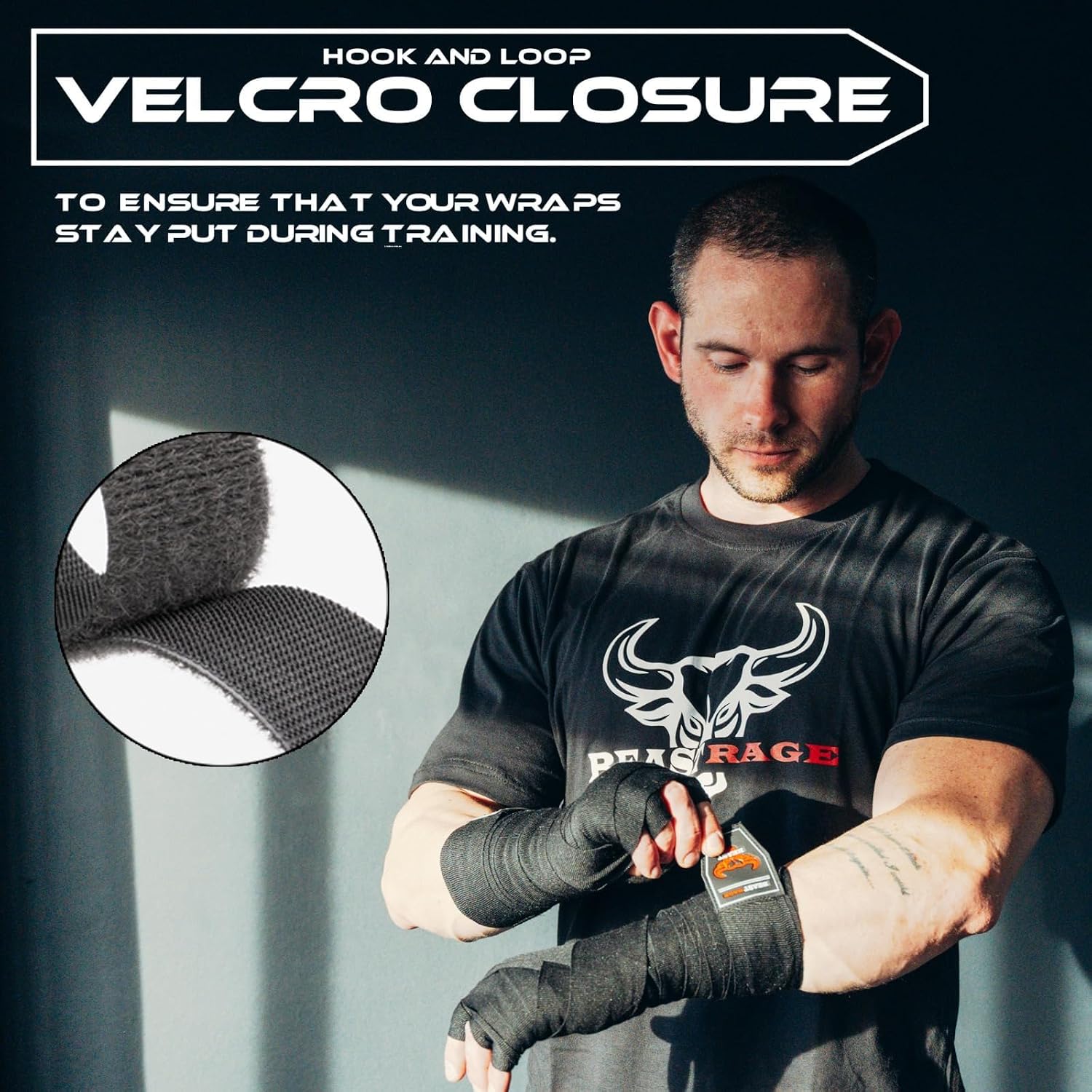 Boxing Hand Wraps 4.5 Meter Martial Arts Bandages Inner Gloves Wrist Support Straps Punching Under Hand Knuckles
