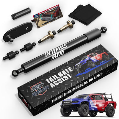 Truck Tailgate Assist Shock for 1999-2016 Ford F-250 F-350 Super Duty, No-Drill Installation, Smooth Drop Rate for Enhanced Safety and Durability in Off-Road Adventures