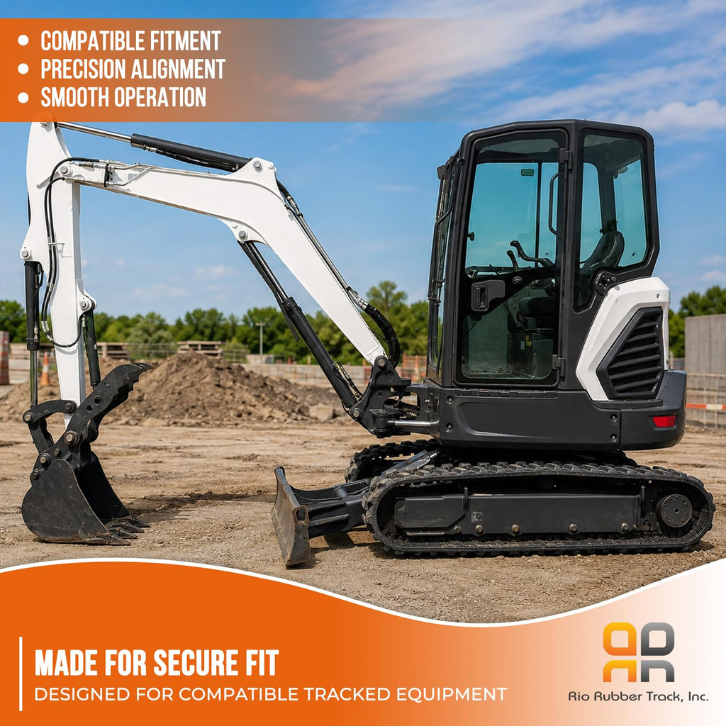 2 Rubber Tracks 230x96x35 Made for Kubota U17 U17-3