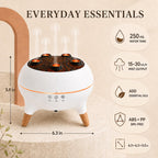 Essential Oil Diffuser 250ML Dancing Jellyfish Aromatherapy Diffuser Humidifier with 7 Colors LED Lights,Remote