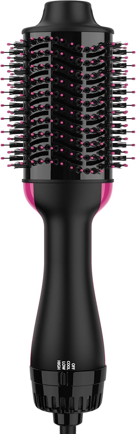 Hair Dryer Brush Blow Dryer Brush in One, Upgraded 4 in 1 Hair Dryer and Styler Volumizer with Negative Ion