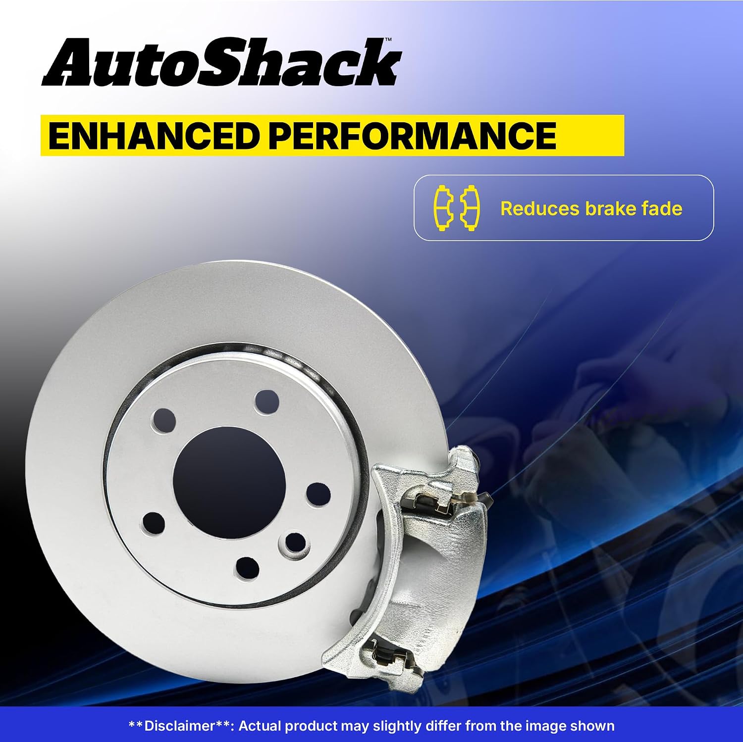 AutoShack Front Brake Rotors Pads & Calipers for Honda Civic 2011 | 10.31" (261.9 mm) Brake Kit, direct-fit