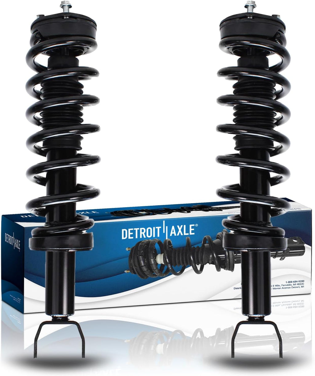 Detroit Axle - 2 Front Struts for 4WD 2009-2018 Dodge Ram 1500