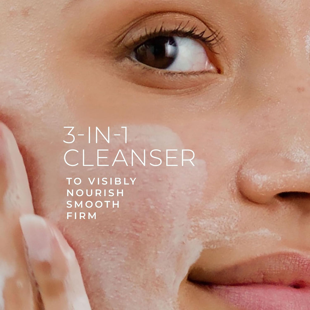 Derm Correxion Serum Facial Cleanser with Niacinamide and Amino Acids for Anti-Aging & Fine Lines, Makeup Remover, 6