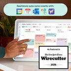 Calendar 2 – 15" Touchscreen Digital Calendar, Classic, White