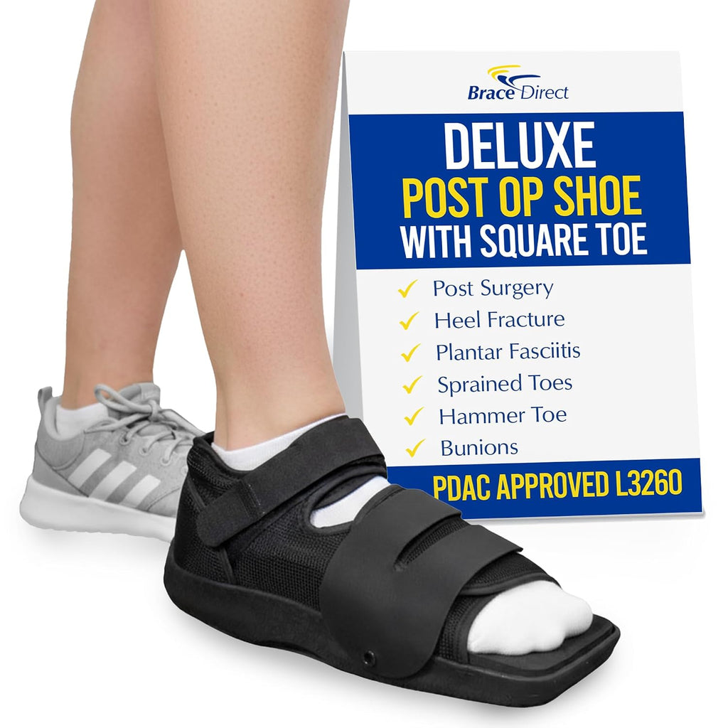 Deluxe Post Op Shoe for Broken Toe & Surgery Recovery L3260