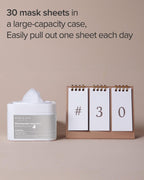 Niacinamide + Vitamin C Daily Sheet Mask, 30 Sheets Pull-Out