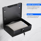 Commercial Paper Towel Dispenser Wall Mount, Matte Black