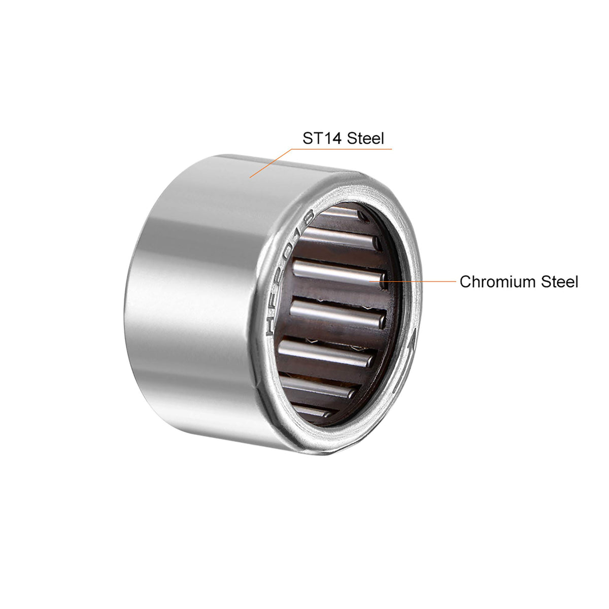 uxcell Needle Roller Bearings 20mm Bore 26mm OD 16mm Width 2pcs