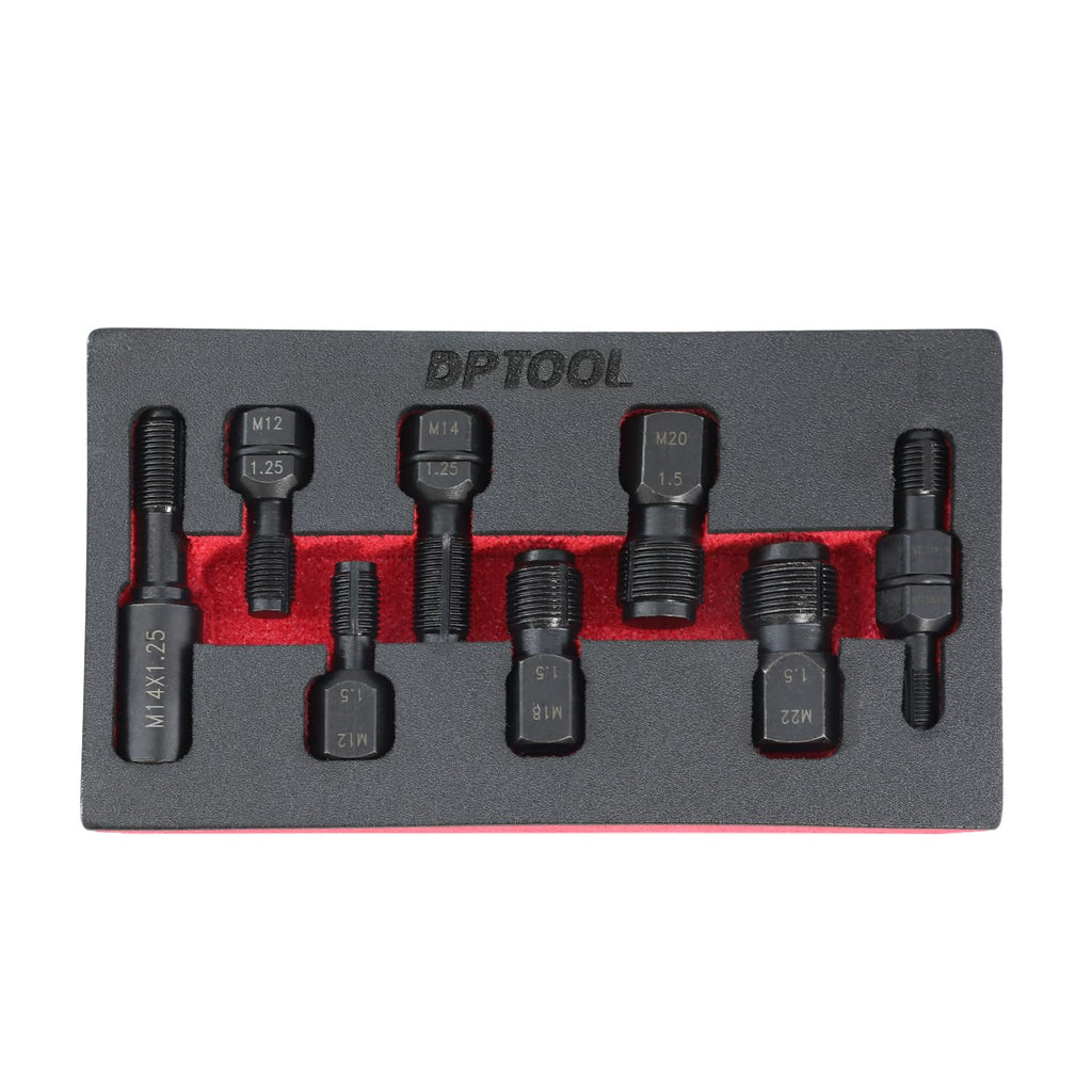 DPTOOL Spark Plug Thread Chaser Kit,Oxygen Sensor Thread Chaser kit
