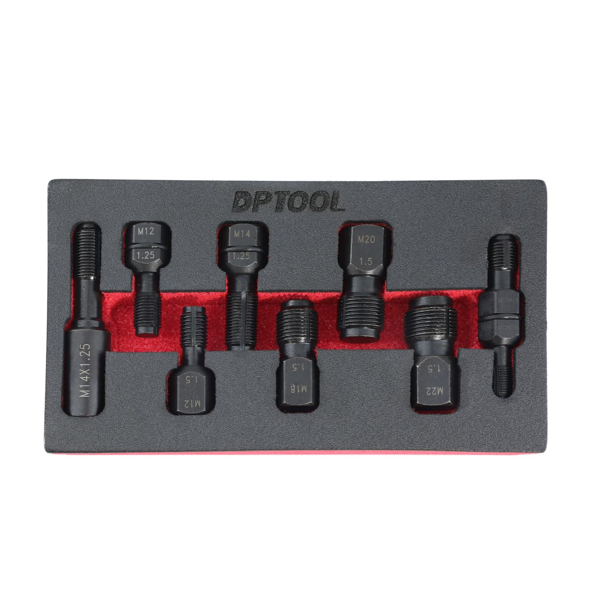 DPTOOL Spark Plug Thread Chaser Kit,Oxygen Sensor Thread Chaser kit