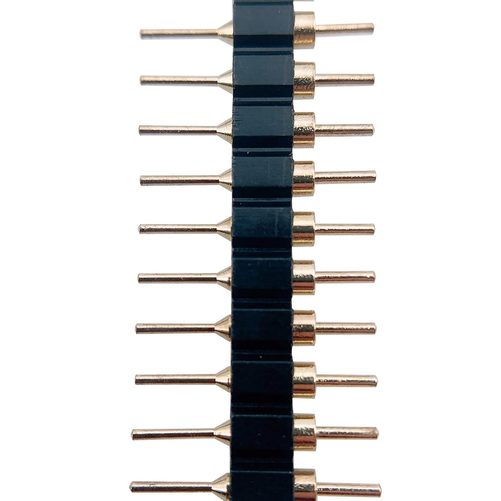 5Sets 1x40Pin 2.54mm Gold Plated Male Female Pin Header Socket