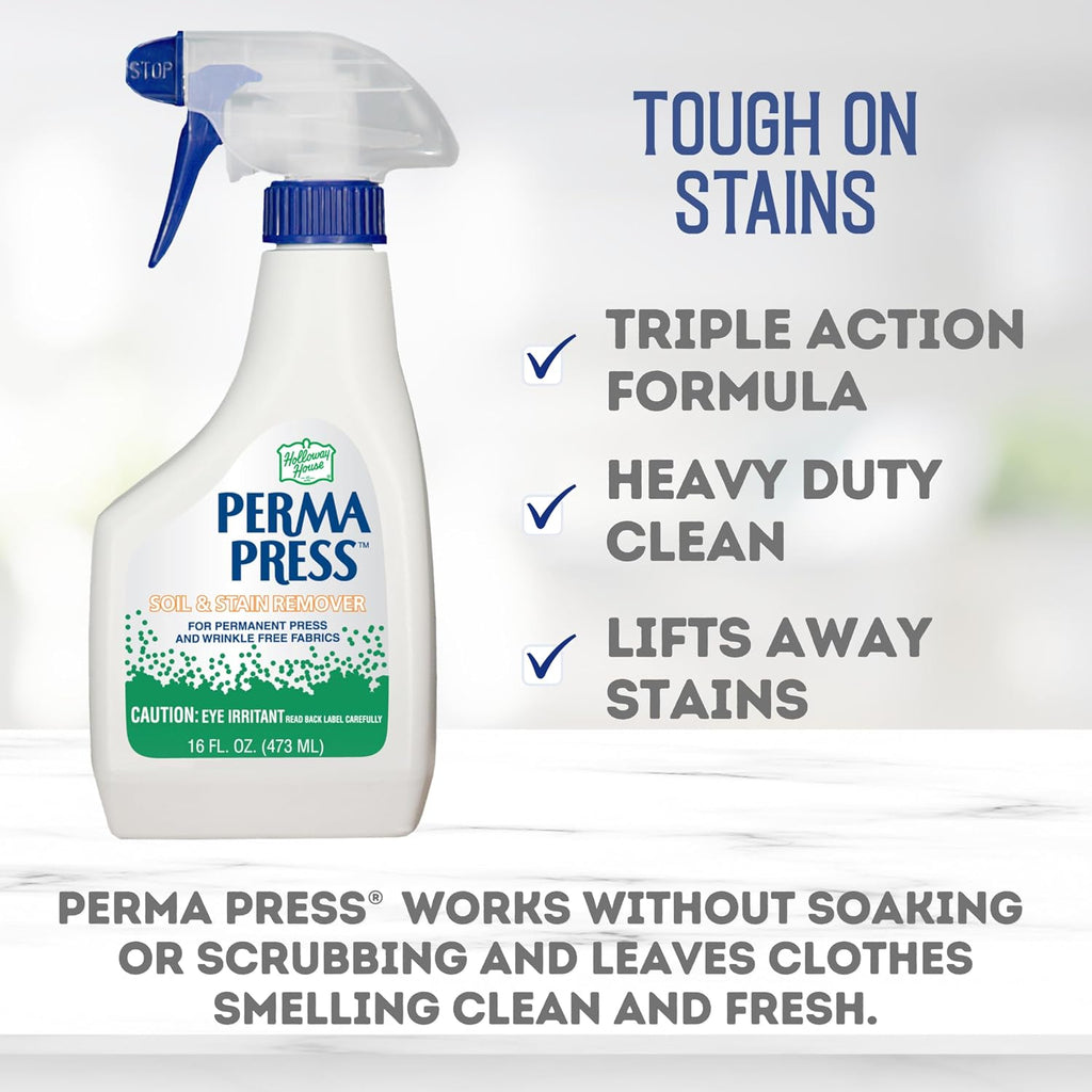 Perma Press Soil & Stain Remover 16oz, Prewash