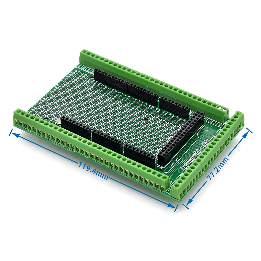 Mega 2560 R3 Prototype Screw Terminal Block Board Pre-soldered Kit