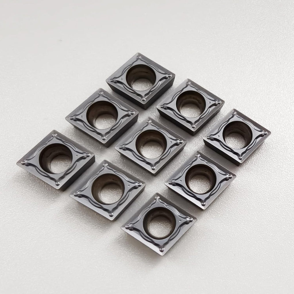 20pcs CCMT32.51 CCMT09T304 Lathe Turning Inserts for Stainless SteelCR6011