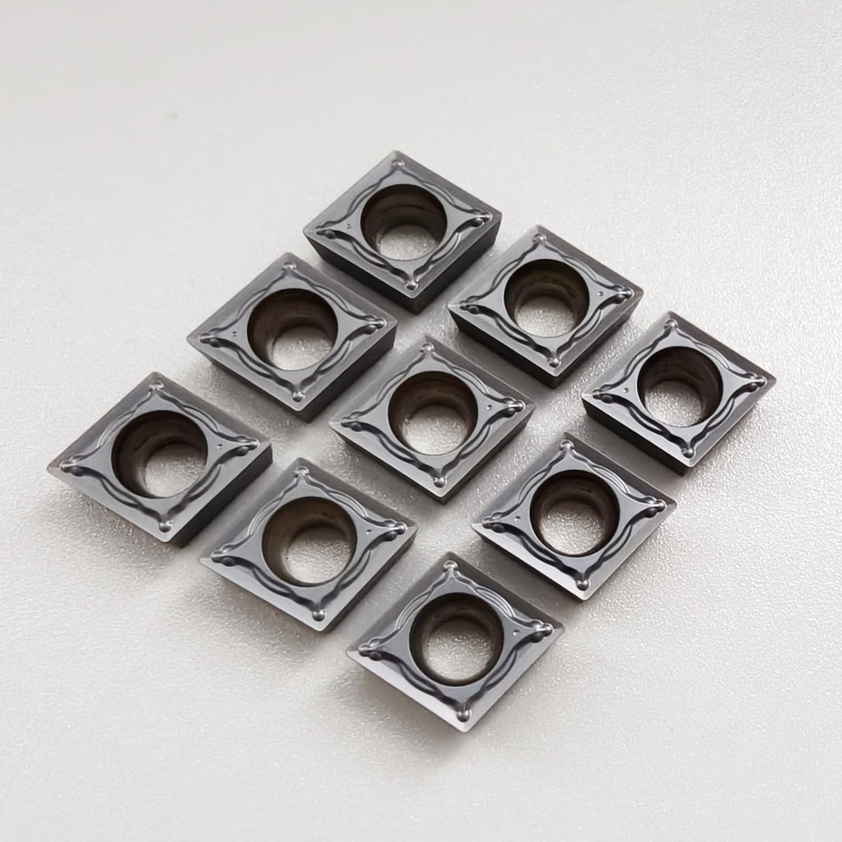 20pcs CCMT32.51 CCMT09T304 Lathe Turning Inserts for Stainless SteelCR6011