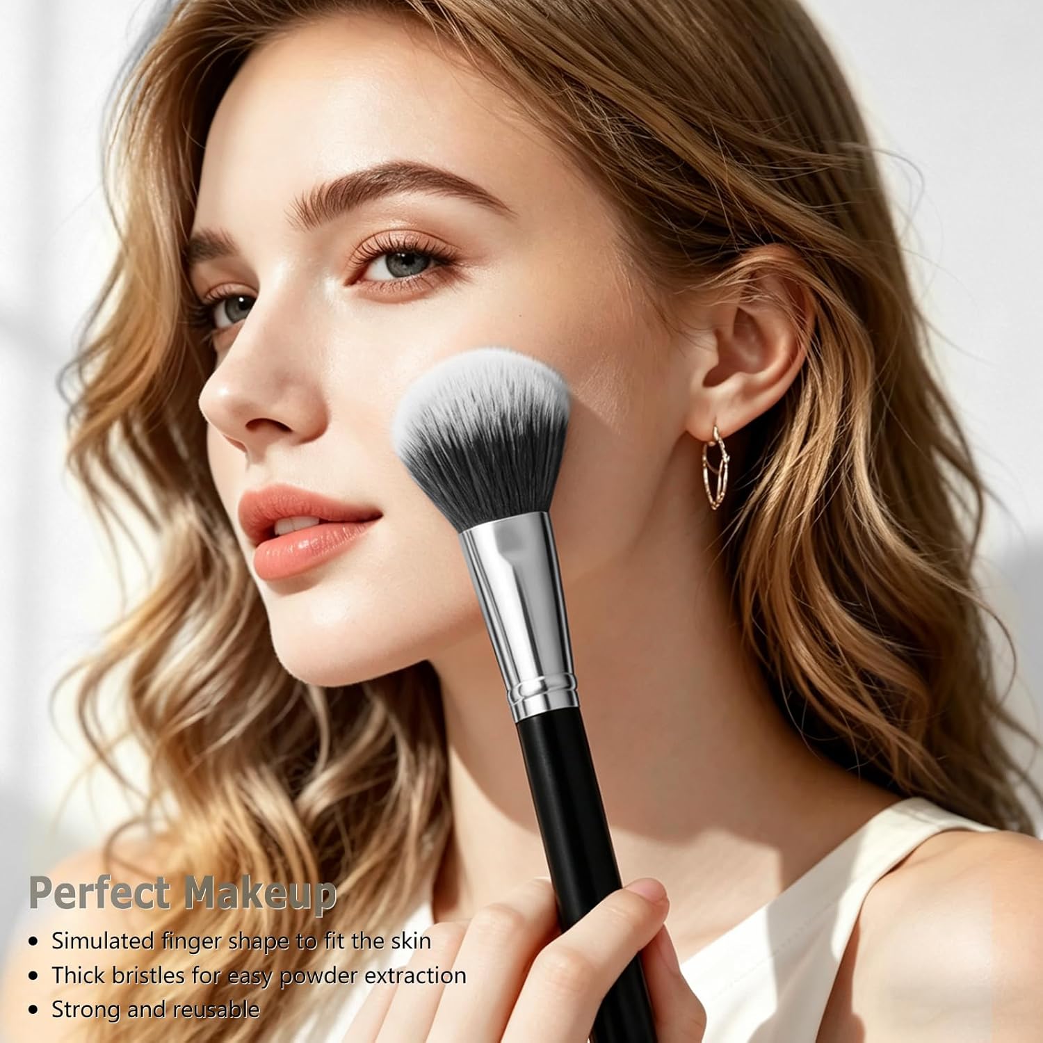 Makeup Brush Set, Premium Synthetic 14 Pcs Makeup Brushes, Travel Makeup Brush Set for Foundation, Concealer, Blush