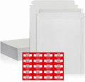 Stay Flat Rigid Mailers – 12.75" x 15", 25 Mailing Envelopes | Self Seal, Suitable for 9x12, 12x15, 11x14, 10x13 and