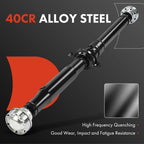 A-Premium 48.25" Rear Drive Shaft Driveshaft Assembly Compatible with Jeep
