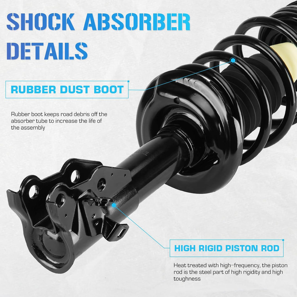 Front+Rear Struts Shock for 2006-2011 Honda Civic Only [ Sedan ] 1.3L 1.8L