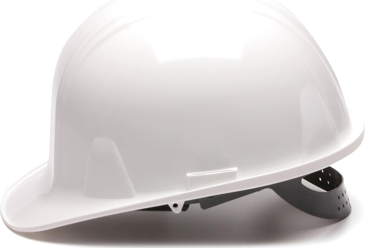 Safety SL Series Cap Style Hard Hat, 4-Point Snap Lock Suspension