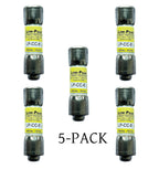 5-Pack New LP-CC-6 LP-CC-6A LP-CC 6A 600Vac Time Delay Fuse,LP-CC-6 Class CC Cartridge Fuses 6A 600V-AC D666186