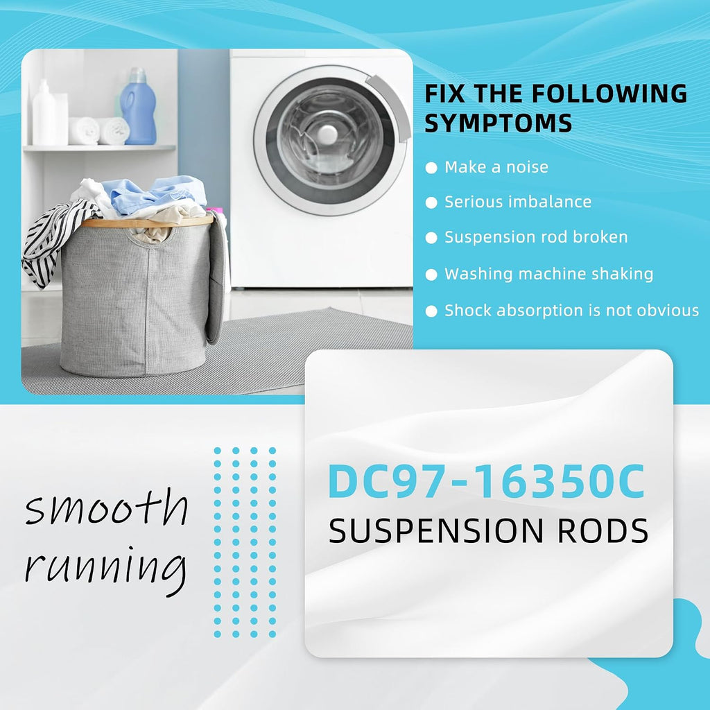 WA50R5200AW/US WA40A3005AW/A4 Suspension Rods Fit for Samsung Washer