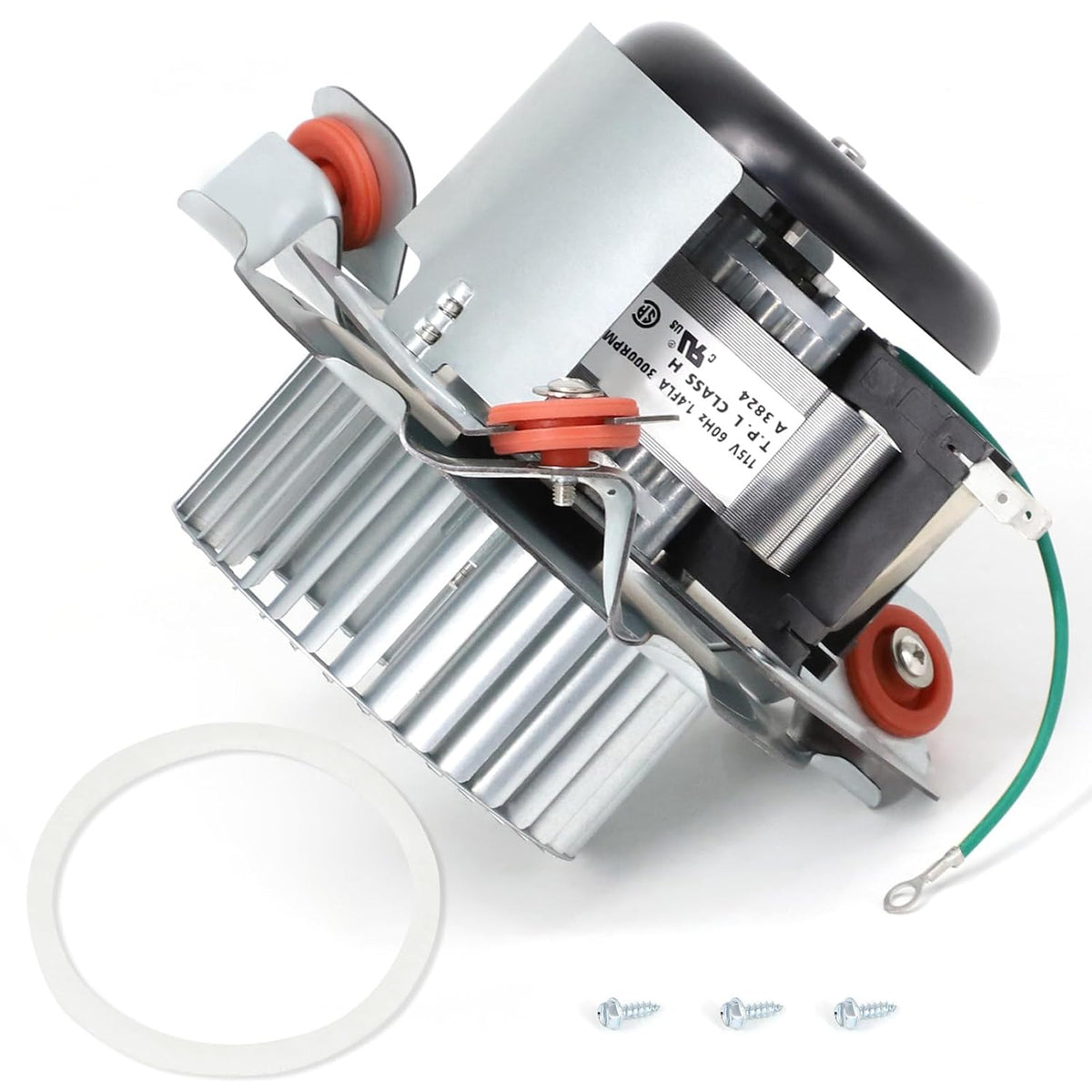 Furnace Draft Inducer Blower Motor Assembly HC21ZE122A Compatible with Payne, Carrier, Bryant, Jakel J238-112-11202 Furnace Exhaust Blower Motor Kit Replacement