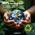 3rd Gen Copper Mesh Rodent Control, 100% Pure Copper Wool for Mice & Slugs | 3 Rolls Copper Wire Mesh Screen for Pest