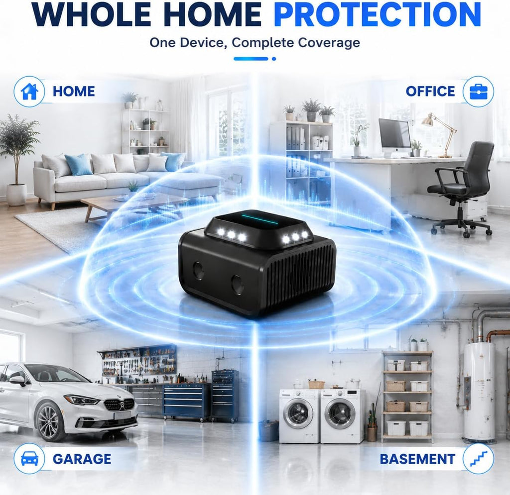 Ultrasonic Rodent Repeller Plug in for Mice, Rats & Squirrels – Electronic Pest Repellent Indoor – Mouse Deterrent
