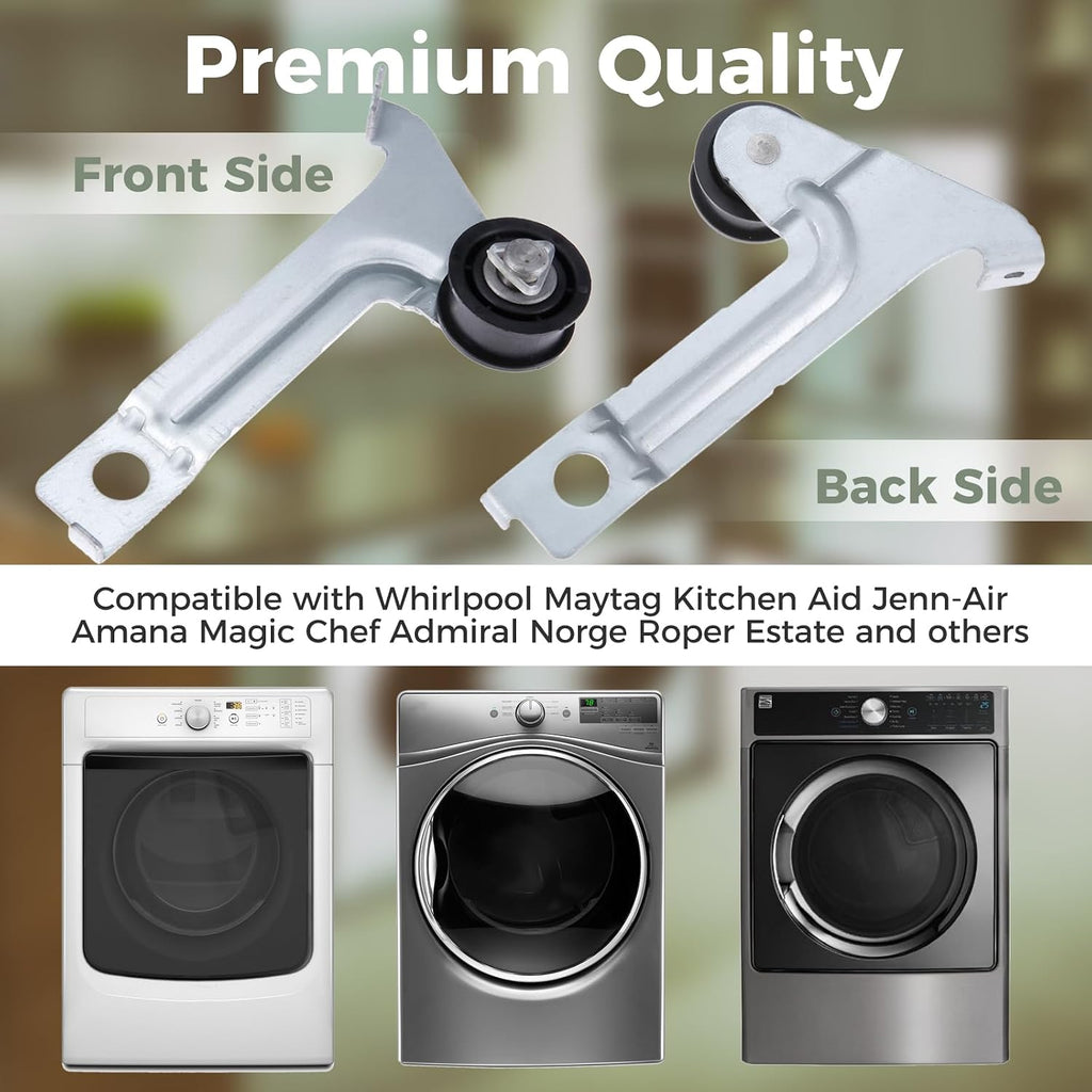 8547174 Dryer Idler Pulley, Replacement for Whirlpool, Maytag, Kenmore | Compatible with Kitchen Aid 8547174VP