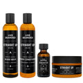 Complete Beard 4 Step Grooming Kit, Straight Up