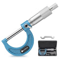 Neoteck 0-1" Outside Micrometer 0.0001" Resolution Carbide-Tipped Anvils
