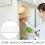 Tempered Glass Refrigerator Shelf, 14.62x5.74 Inch Replacement Board