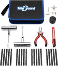 Flat Tire Repair Kit with Plugs 31 Pcs for Car, Motorcycle, ATV, Jeep, Truck, Tractor Flat Tire Puncture Repair