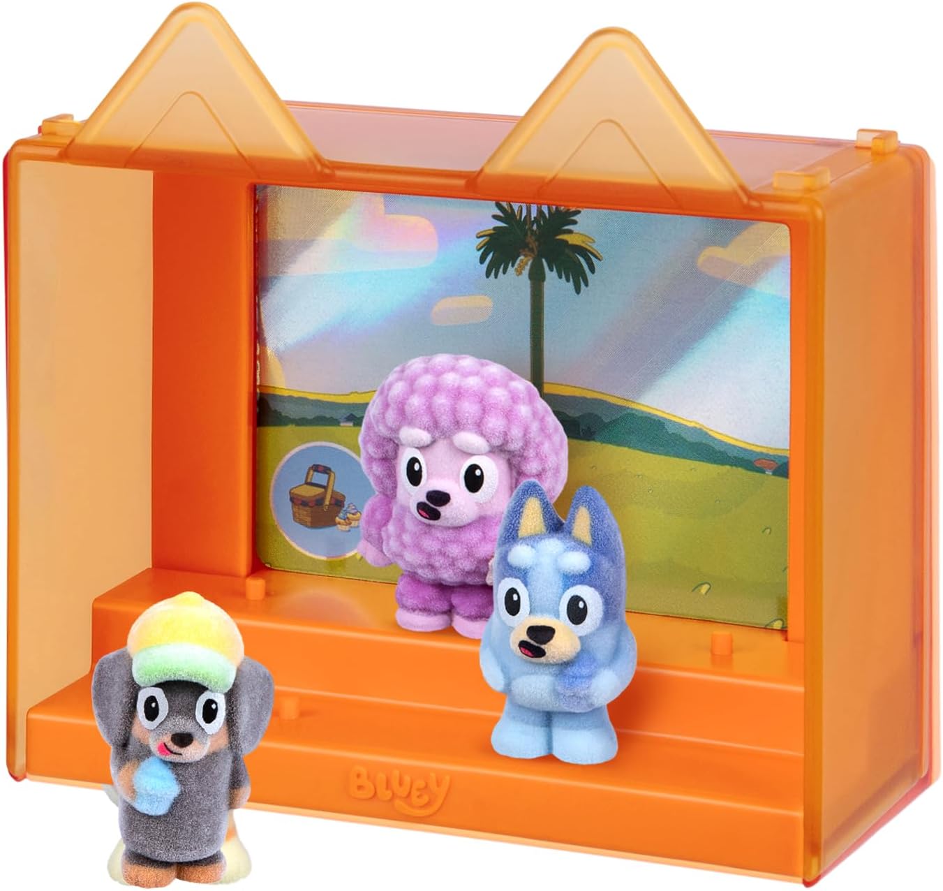 Fuzzies Episode Pack: Shadowlands, 3 Flocked Figures | Includes exclusive figure, display case, trading card & guide;