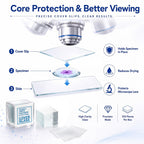 1000 Pcs Microscope Cover Slips 22 x 22 mm, 0.13-0.17mm Thick