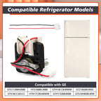 Mhrxusd WR60X10238 Refrigerator Condenser Fan Motor Compatible with GE
