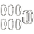 3IN Quick Link, Heavy Duty Chain Link (Silver,8PCS)