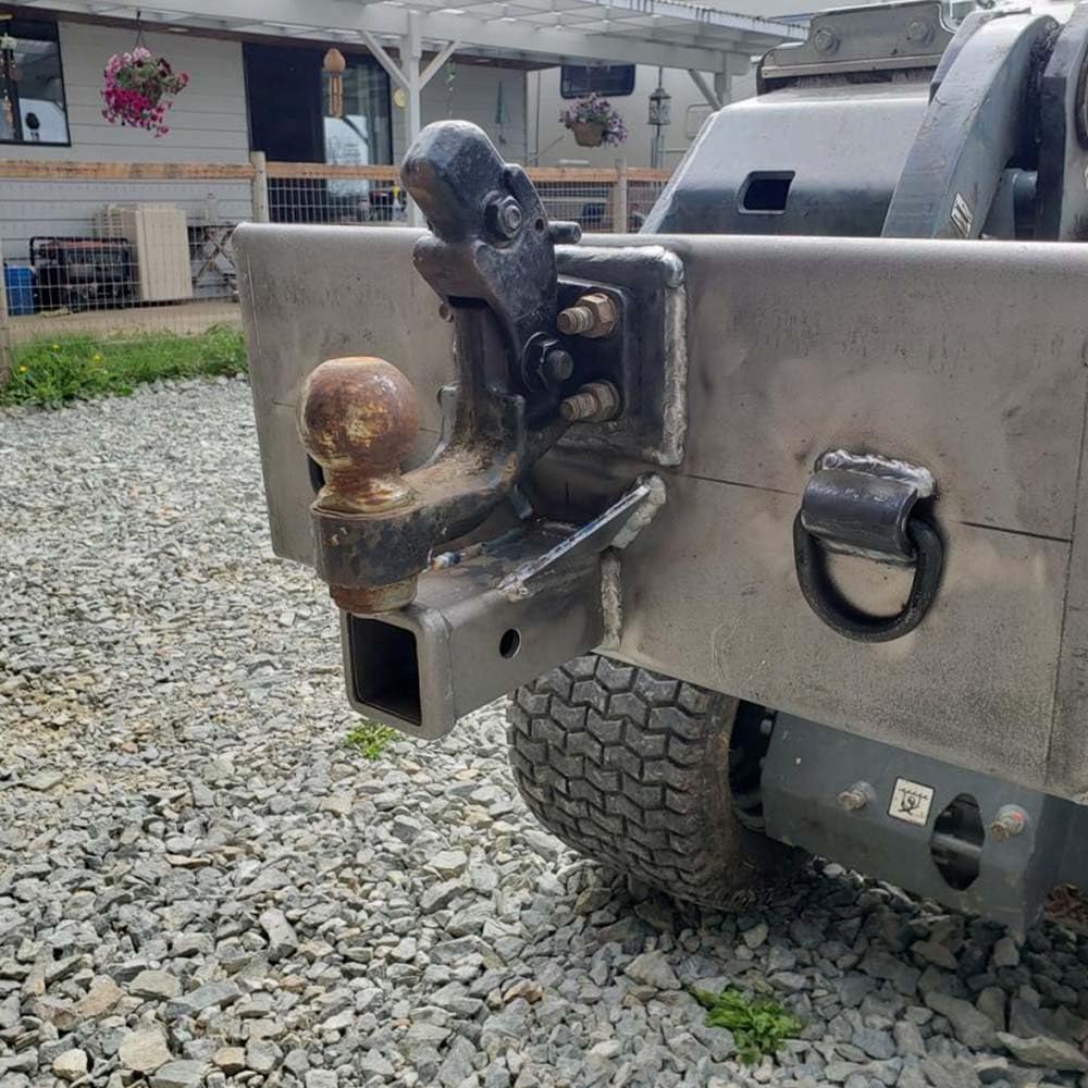 Mini Skid Steer Mount Plate, 1/4" Thick Toro Dingo Quick Tach Mount Plate, Grade 50 Raw Steel, Weld or Bolt-On