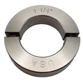 1.25" Bore Diameter - Clamping Two Piece Shaft Collar - 303 Stainless Steel (1 Pack)