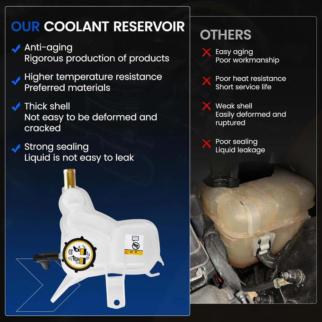 603-215 Engine Coolant Reservoir Tank for Ford Escape/Mariner 07-12