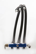 EasyPro 3/8" Aeration Manifold Valved Outlet Assembly (3-Valve)