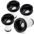 4 Pcs Washable Reusable Filter Replacment for Grundig VCH 9829 Vacuum Cleaner