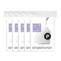 Code P 100 Count Custom Fit Liners, Drawstring Kitchen Trash Bags, One-by-One Mess-Free Dispense, Extra Thick &