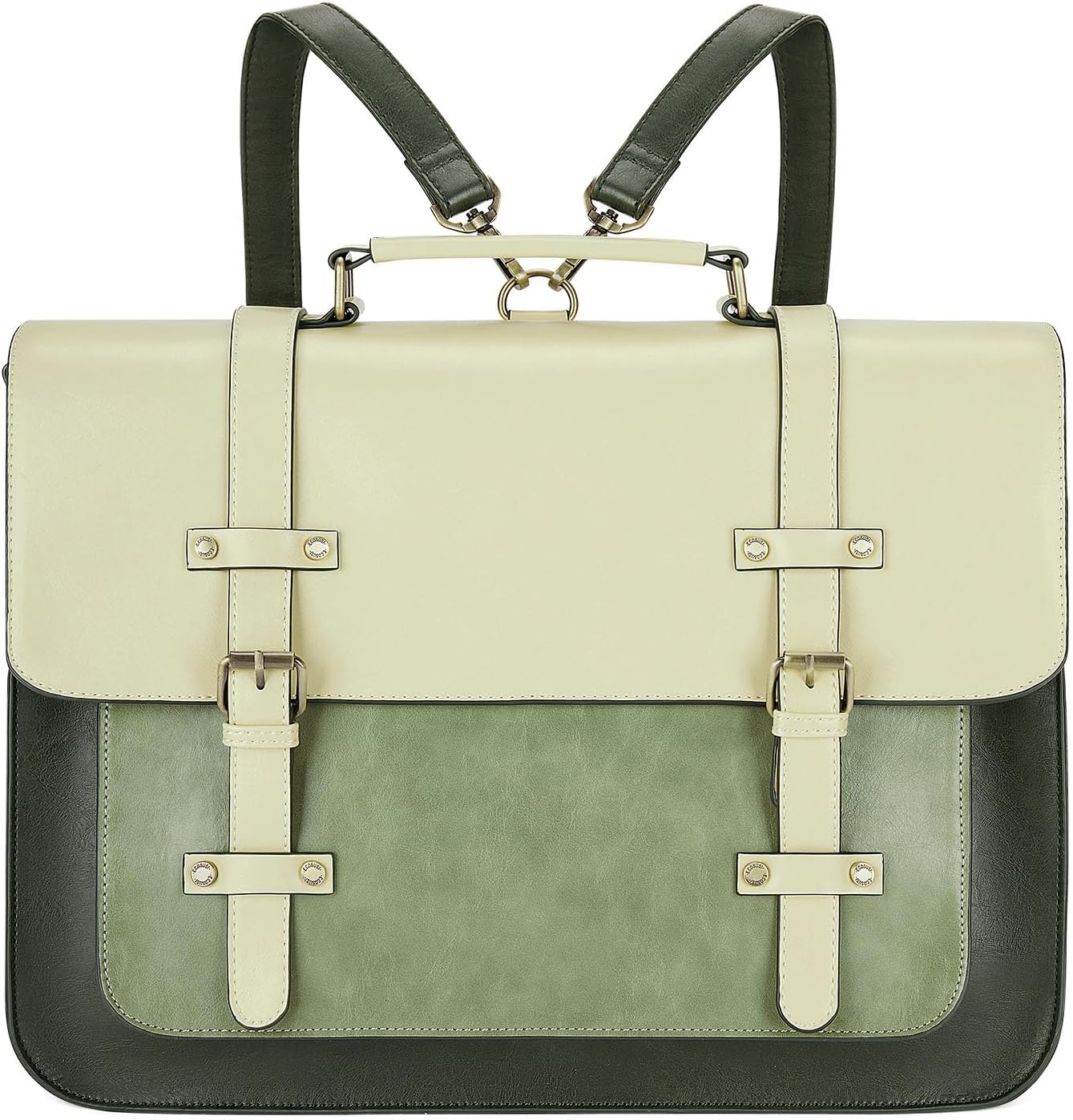 Laptop Bag for Women Vegan Leather Messenger Bag Fashion Briefcase Computer Satchel Bag