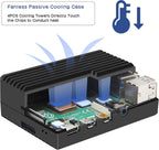 Geekworm P173 Heavy Duty Passive Cooling Aluminum Case for Raspberry Pi 4