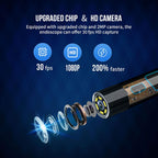 5.5mm Endoscope,1080P HD Borescope Inspection Camera with Light