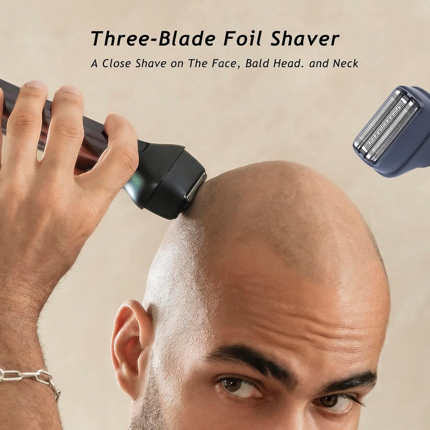Beard Trimmer for Men, 5-in-1 Waterproof Electric Razor & Hair Clippers Grooming Kit with 20 Precision Dial Lengths