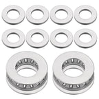 uxcell 10 Sets NTA815 Thrust Needle Roller Bearings with Washers, ID 1/2"